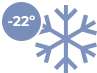 -22 grados cámara