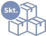 5kt capacidad almacenamiento